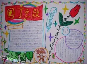 教师节手抄报园丁之歌