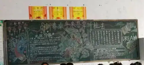 临沭一中开展喜迎新年,备战期末主题黑板报评比活动