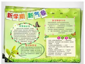 word新学期新气象新希望小报模板图片worddoc设计图下载元旦手抄报大全编号14738080