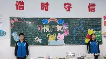 养成良好习惯,成就美好人生民乐县职教中心各团支部养成教育主题优秀黑板报作品展