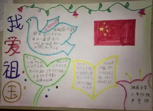 我爱祖国手抄报简单好看