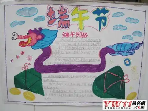 端午节手抄报内容最新
