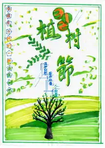 少先队活动有一天,你也会长成一棵大树济南高新区凤凰路小学植绿护绿海报设计大赛活动掠影