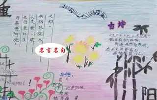 重阳节手抄报简单好看多彩主题的重阳节手抄报大全
