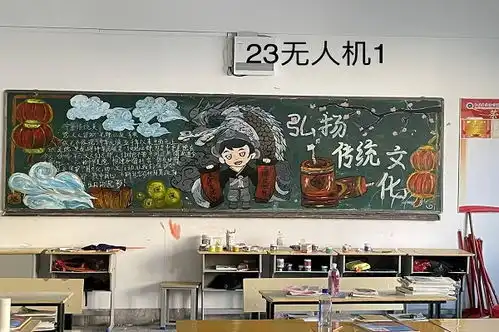 传统之美千古相传校团委开展优秀传统文化主题黑板报评比活动