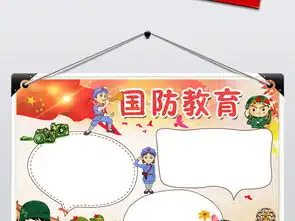 国防教育小报国防在我心手抄报电子小报图片素材psd模板下载141.63mb其他大全其他