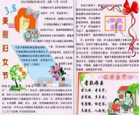 三八妇女节手抄报歌颂妇女