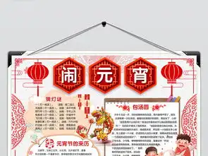 元宵节闹元宵小报元宵节汤圆习俗手抄报小报图片素材psd模板下载86.61mb元宵手抄报大全节日手抄报