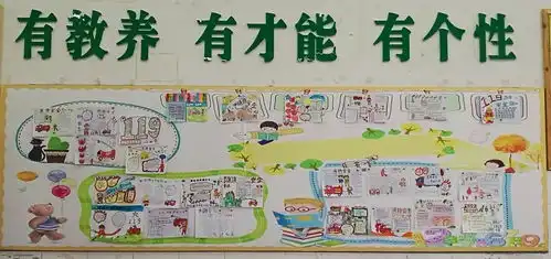 枝上杏叶黄,教室换新装寻访和爱园最美板报三