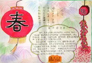 关于春节的手抄报