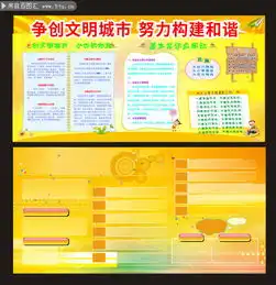 文明城市和谐社会板报图片