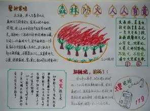 森林防火手抄报森林防火手抄报