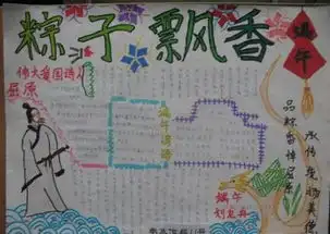 端午节的手抄报的句孑写什么