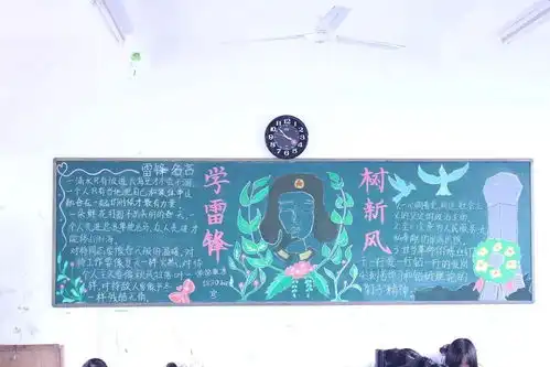 漳州一职校组织开展时代雷锋我争当主题黑板报评比活动