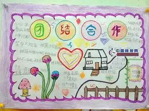 合作手抄报图片大全集