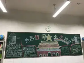 初一年级举办感恩祖国黑板报比赛