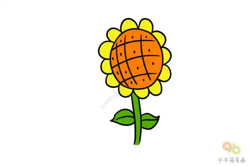 花朵简笔画大全集简单易学