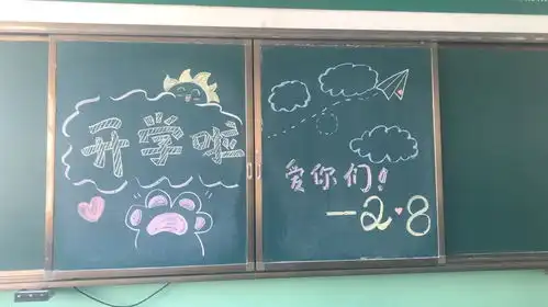 小字条爱心包刷墙种花,全面复学复课在即这波操作太暖心