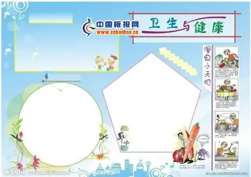 实用模板孩子们办手抄报不再发愁了,真好