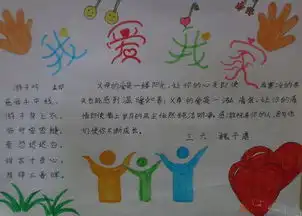 社会主义核心价值观我爱我家的手抄报