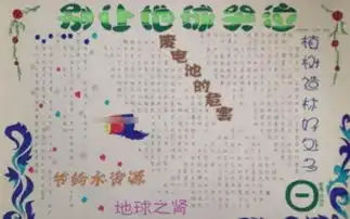 2018年世界地球日主题是什么高清手抄报素材模板设计图大全下载