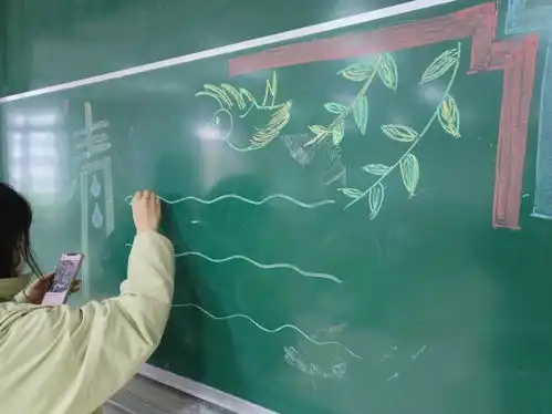 教育科学学院团委举办清明节板报设计比赛