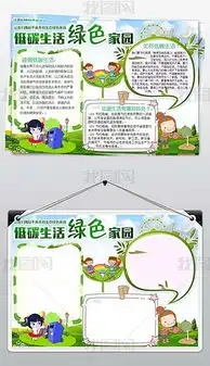 环保小报保护地球手抄报低碳生活word电子小下载编号18677349爱护地球保护环境手抄报