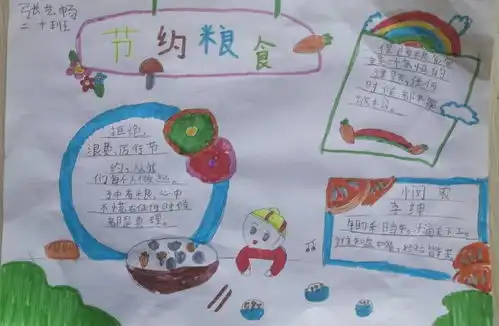管城区外国语牧歌小学节约粮食杜绝浪费