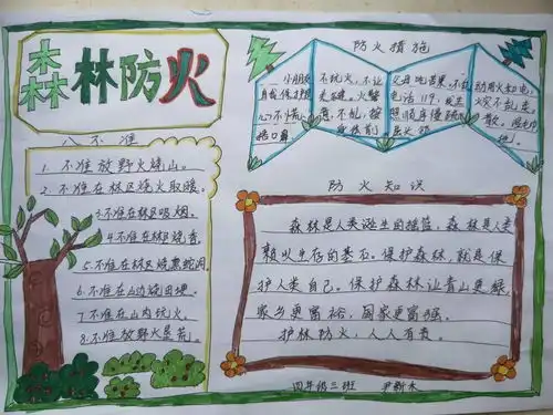 青岛市李沧区实验小学走进春风十里牢记护林防火