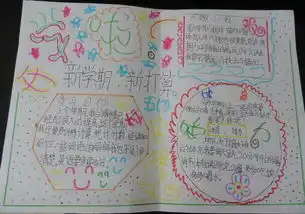 新学期新打算手抄报图片3张