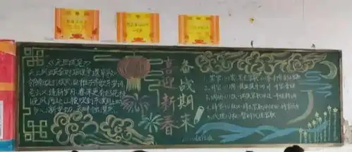 临沭一中开展喜迎新年,备战期末主题黑板报评比活动