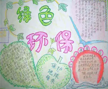 保护环境手抄报环保之旅