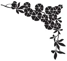 黑板报花边黑板报黑白花边图案