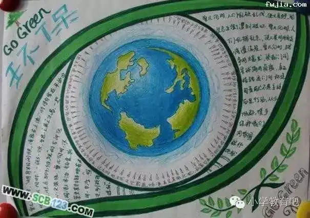 绘意手抄报,挥毫倡环保盘点那些获奖的环保手抄报