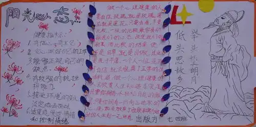 丽星中学校团委组织举行了阳光心态快乐校园板报活动