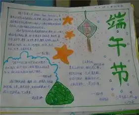 端午节手抄报怎么画好看这样画简单又漂亮