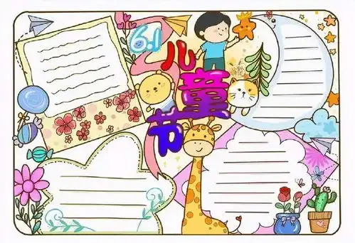 所有班主任都在找的儿童节创意手抄报黑板报合集,帮你们集齐了
