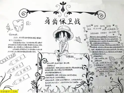 爱牙日手抄报