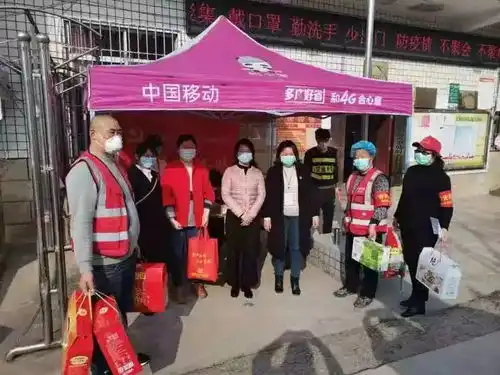 巾帼建功防疫一线巾帼志愿者在行动