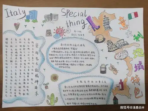 魅力东中地杰人灵,知书明理,高一地理主题手抄报大赛