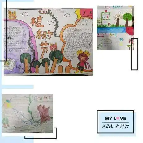 团堡各学校开展植树活动