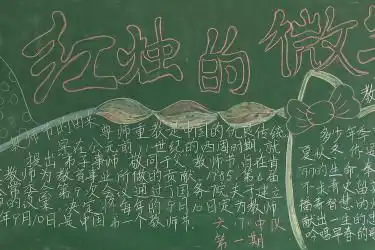 2020教师节黑板报图片大全,教师节黑板报内容,教师节黑板报资料