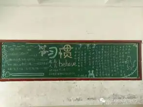 我校举行好习惯成就好人生主题板报评比