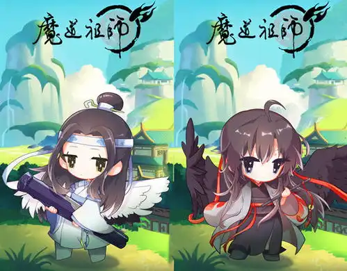 蓝忘机q版萌图