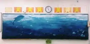 黑板报竟然搞成这样,逆天了