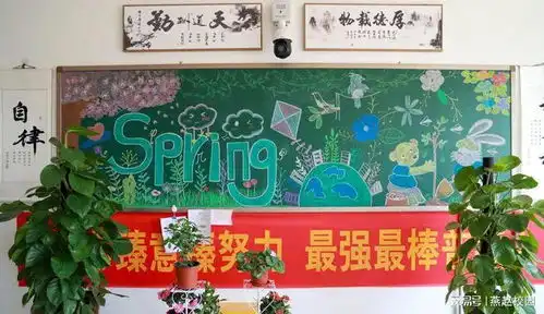 河北承德拥抱春天主题板报,普臻学子和春天的故事