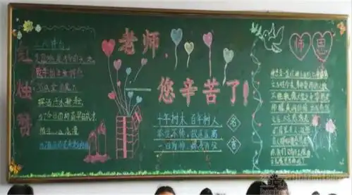 教师节黑板报图片大全2021年设计教师节黑板报图片大全2021年图片查字典板报网