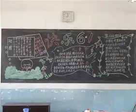 六一儿童节黑板报一年一度的儿童节来临了