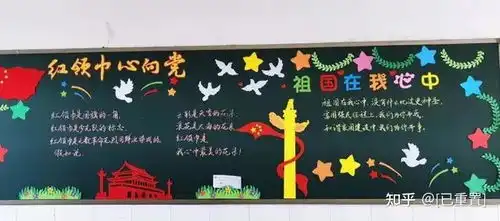 四川天府新区万安小学开展建党100周年主题黑板报评选活动