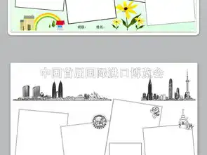 word上海电子小报中国进博会手抄报图片模板worddoc设计图下载历史手抄报大全编号18865564